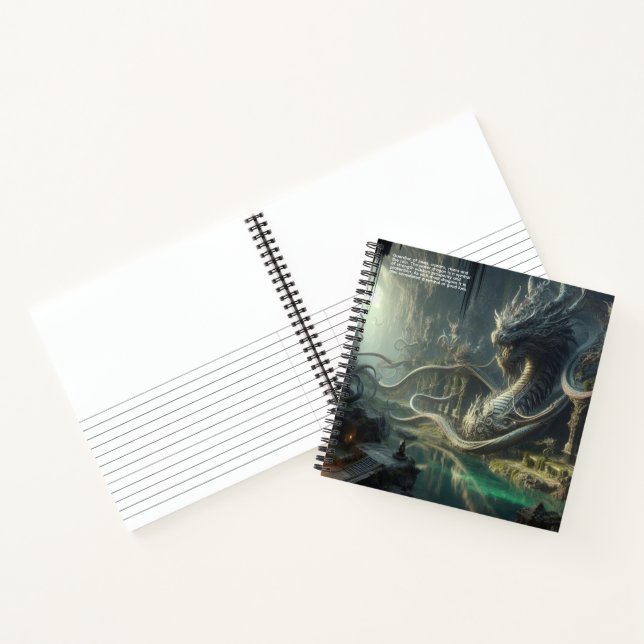Drache Notizbuch (Innenseite)