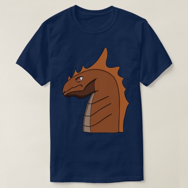 Drache oder andere mythische Kreatur T-Shirt (Design vorne)