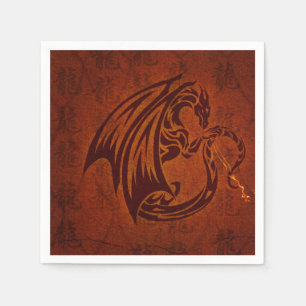 Drache-Papierservietten Serviette