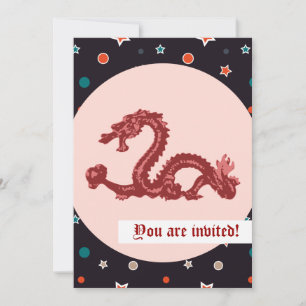Drache Personalisierte Ansage Einladung