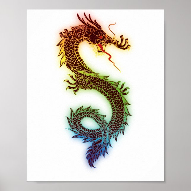 Drache Poster (Vorne)