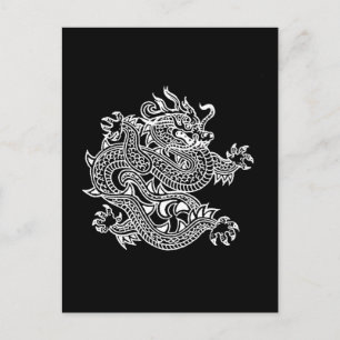 Drache Postkarte