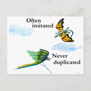Drache Postkarte
