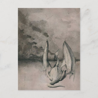 Drache Postkarte