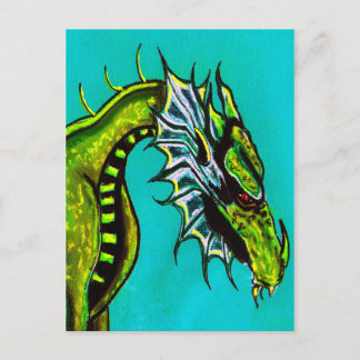 Drache Postkarte