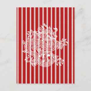 Drache Postkarte