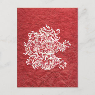 Drache Postkarte