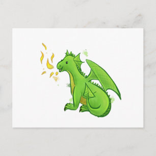 Drache Postkarte
