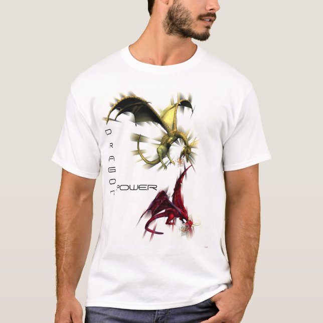 Drache-Power T-Shirt (Vorderseite)