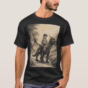 Drache Reiter Aktiv T-Shirt