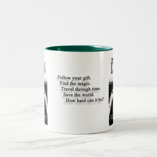 Drache-Ring-Tasse Zweifarbige Tasse (Mittel)