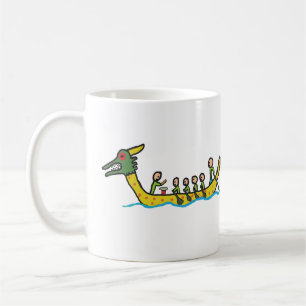 Drache-Ruderwettkampf Kaffeetasse