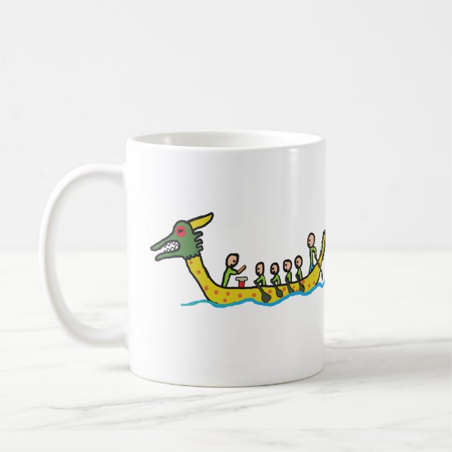 Drache-Ruderwettkampf Kaffeetasse (Links)