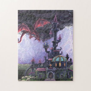 Drache-Schloss Puzzle