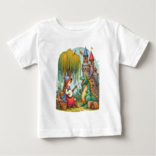Drache Serenade von einer mystischen Prinzessin Baby T-shirt