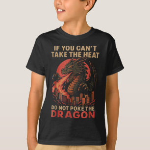 Drache-Shirt für Männer und Frauen Mythischer Drac T-Shirt