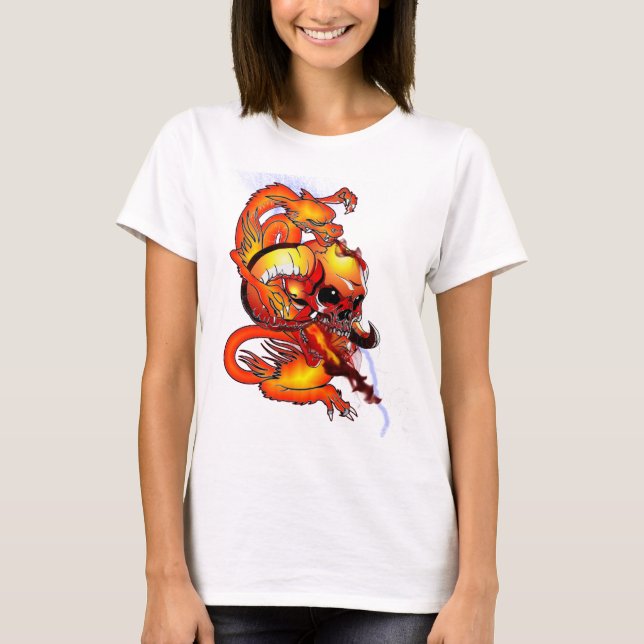 Drache-Shirt T-Shirt (Vorderseite)