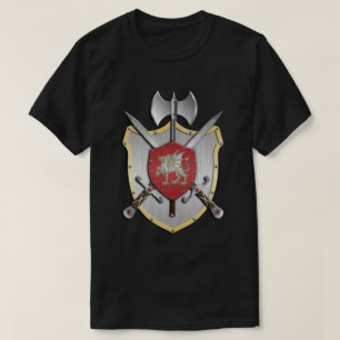 Drache Sigil Wappenkunde-Wappen T-Shirt