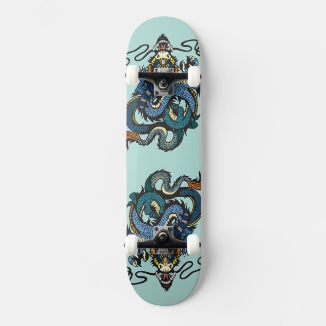 Drache Skateboard (Vorderseite)