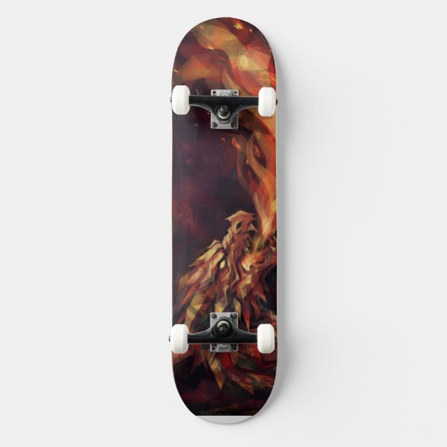 Drache  skateboard (Vorderseite)