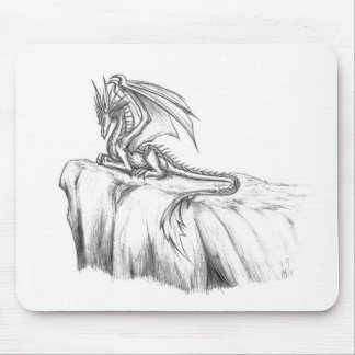 Drache-Skizze Mousepad