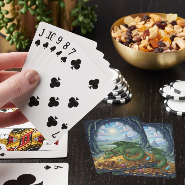 Drache Spielkarten (In Situ)