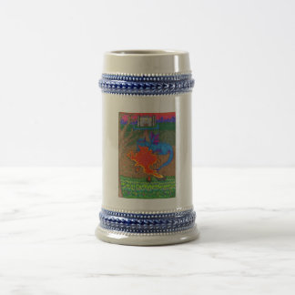 Drache Stein Bierglas