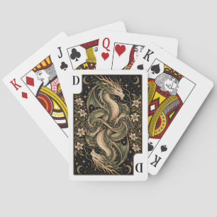 Drache, Sternenlicht-Tarot-Kunst Spielkarten