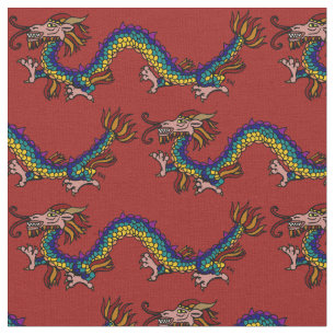 Drache Stoff