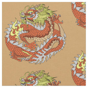 Drache Stoff