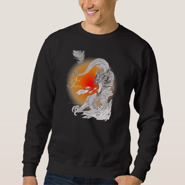 Drache-Sweatshirt Sweatshirt (Vorderseite)