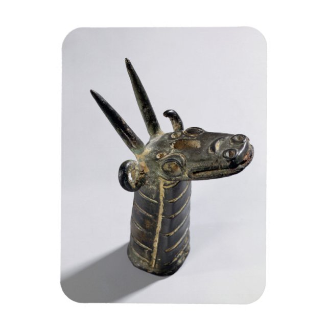 Drache, Symbol des Gottes Marduk, Spätassyrischer  Magnet (Vertikal)