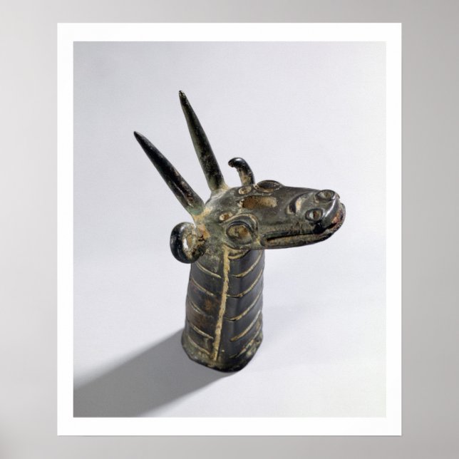 Drache, Symbol des Gottes Marduk, Spätassyrischer  Poster (Vorne)