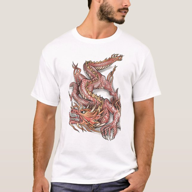 Drache T-Shirt (Vorderseite)