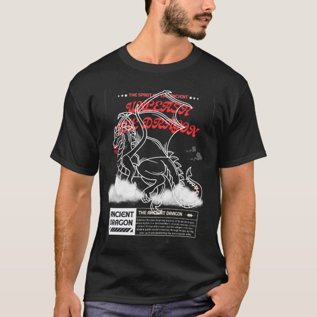 Drache T-Shirt (Vorderseite)