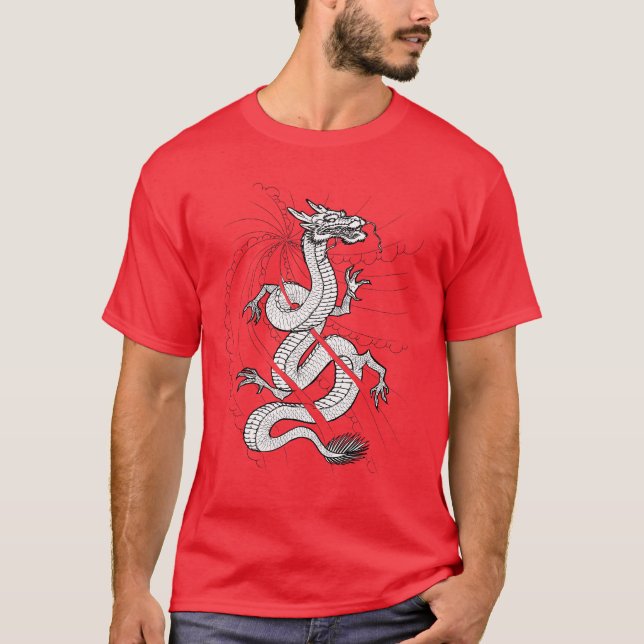 Drache T-Shirt (Vorderseite)