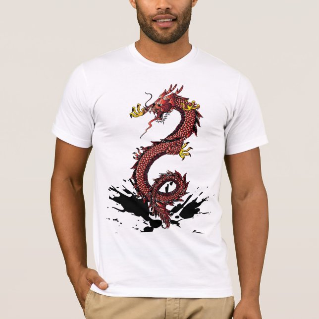 DRACHE-T - SHIRT FÜR MÄNNER (Vorderseite)