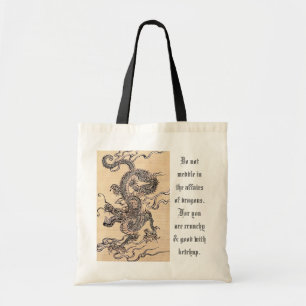 Drache-Tasche Tragetasche
