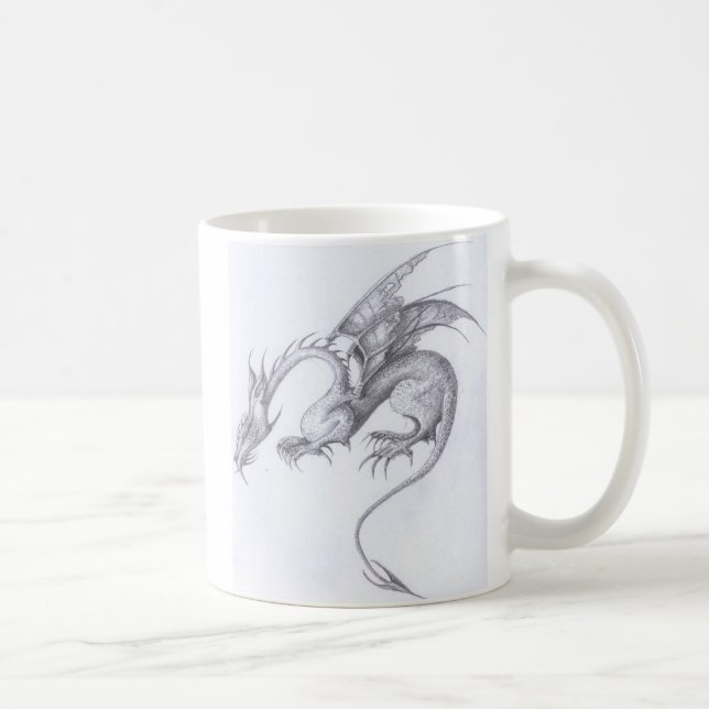 Drache Tasse (Rechts)