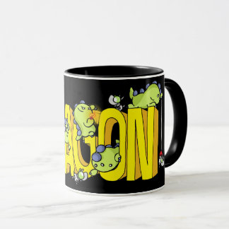 Drache-Tasse Tasse