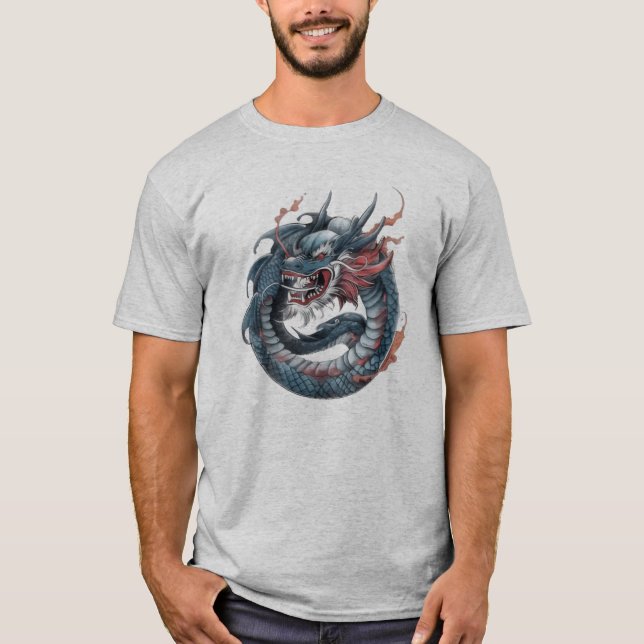 Drache Tee (Vorderseite)