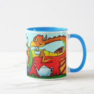 Drache-Tee-Zeit Tasse