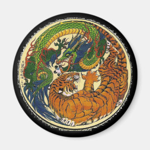 DRACHE-TIGER MAGNET