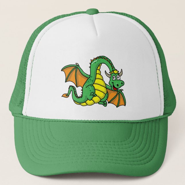 Drache Truckerkappe (Vorderseite)
