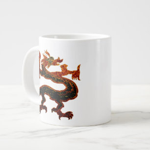 Drache-Tunnel-bohrwagenTasse Jumbo-Tasse