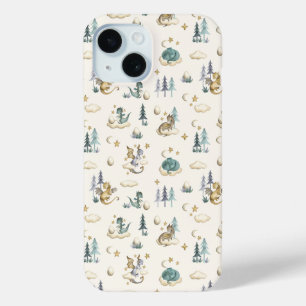 Drache - Türkis und Goldener Drache iPhone-Hülle Case-Mate iPhone Hülle