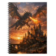 Drache über dem Schloss Duskfall
