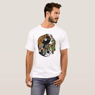 Drache und Tigerjang T-Shirt