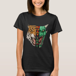 Drache und Tigerkopf - Muay Thai und Kickboxen G T-Shirt