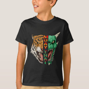 Drache und Tigerkopf - Muay Thai und Kickboxen G T-Shirt